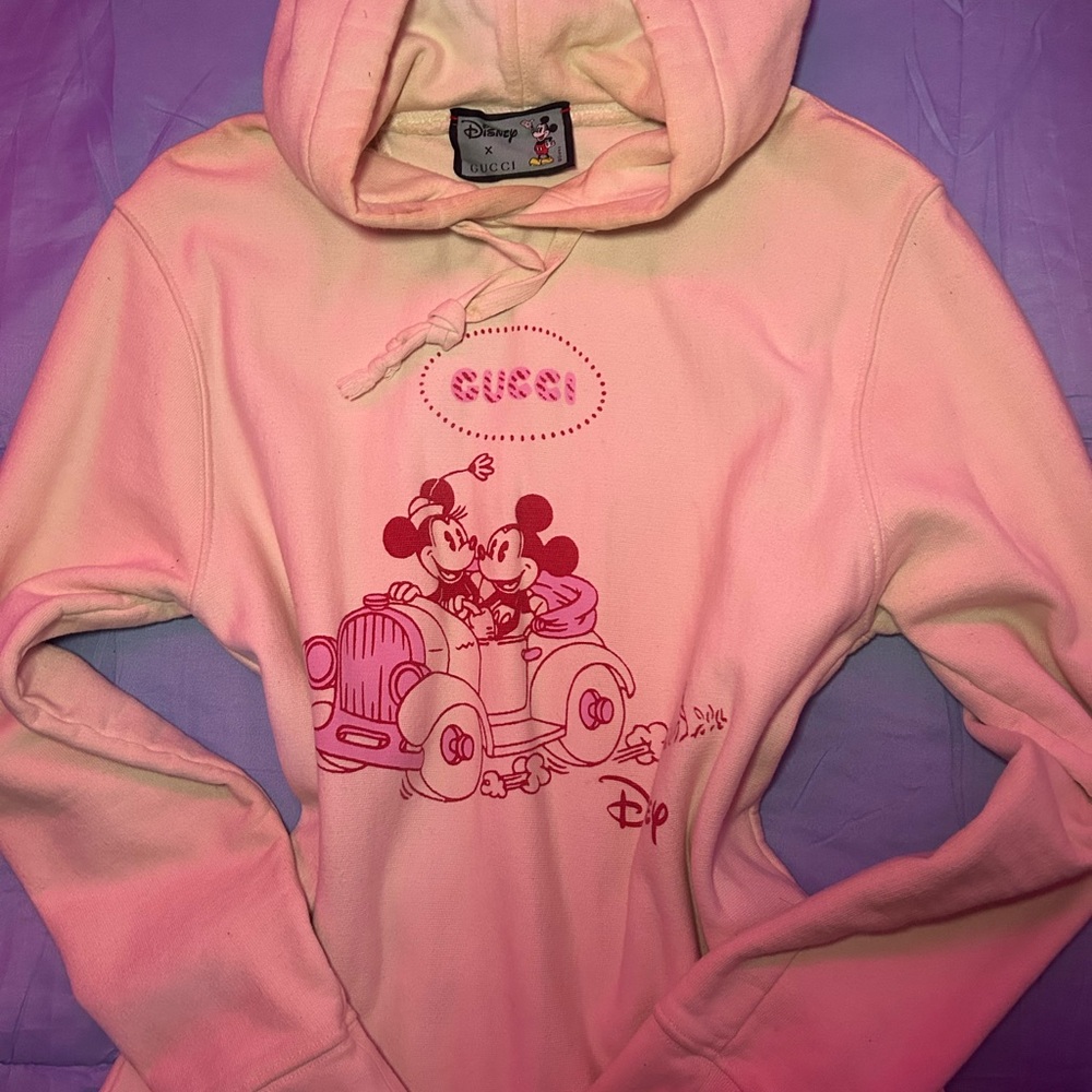 Gucci Pink Disney Hoodie Sweater